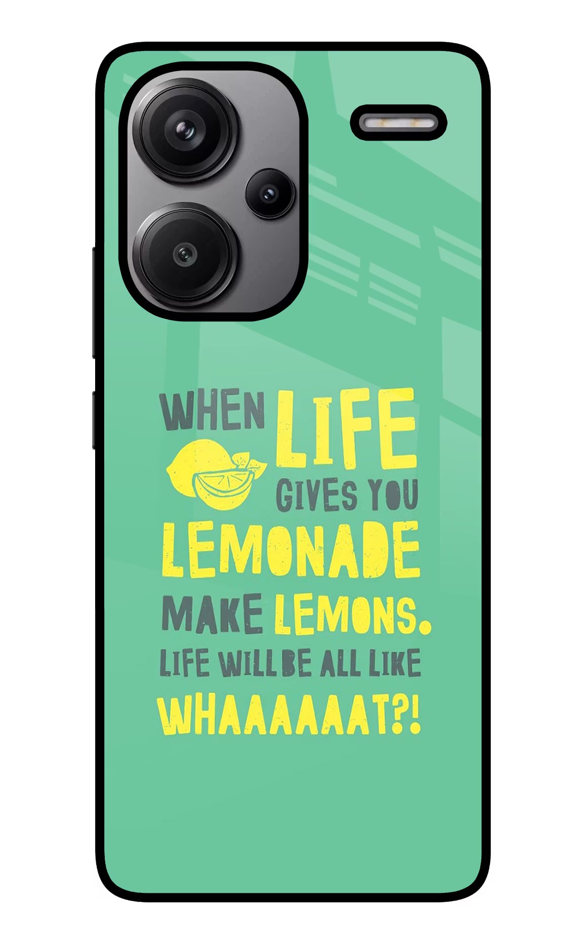 Quote Redmi Note 13 Pro+ 5G Glass Case Back Cover by Casekaro