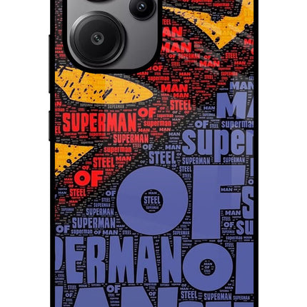 Superman Redmi Note 13 Pro+ 5G Glass Case