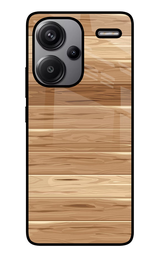 Wooden Vector Redmi Note 13 Pro+ 5G Glass Case