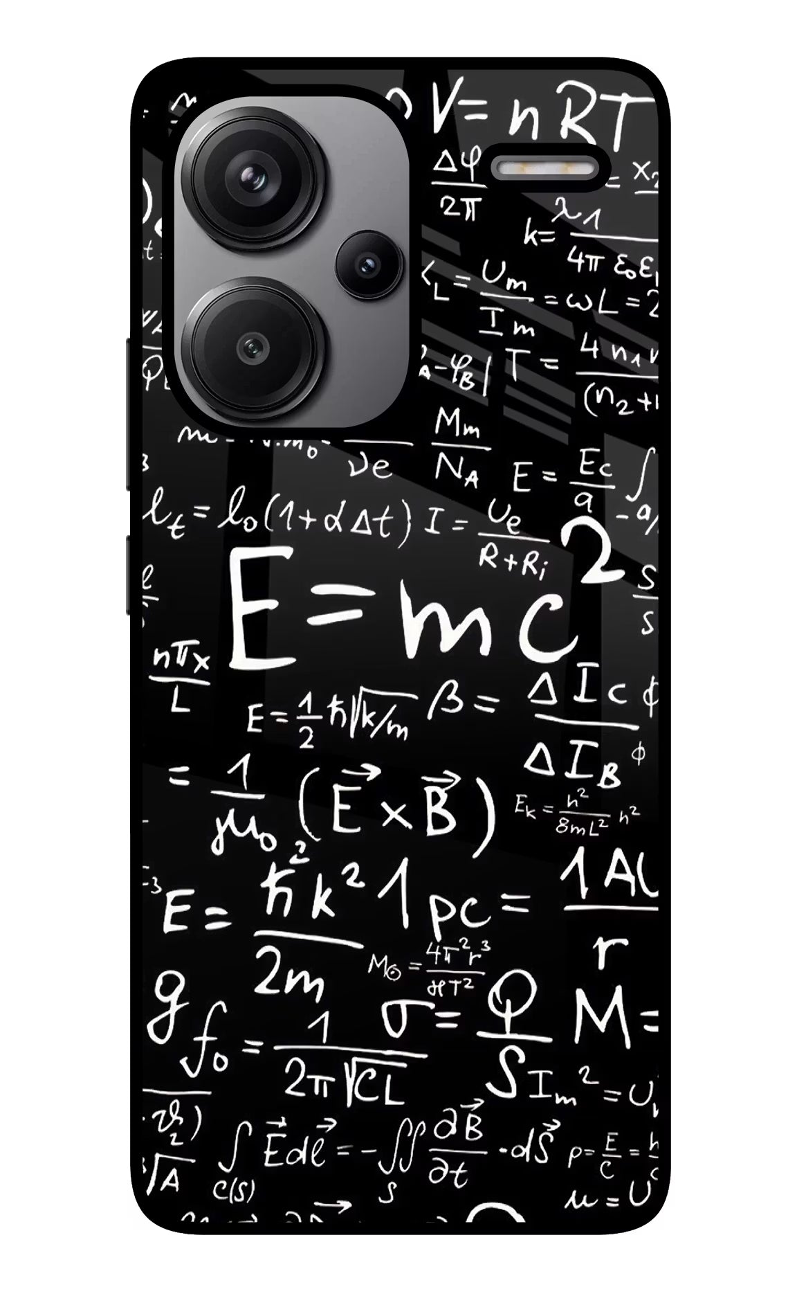 Physics Formula Redmi Note 13 Pro+ 5G Glass Case Back Cover by Casekaro