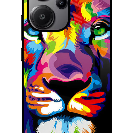 Lion Redmi Note 13 Pro+ 5G Glass Case