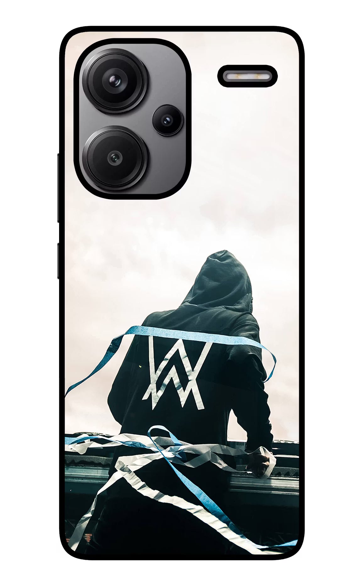 Alan Walker Redmi Note 13 Pro+ 5G Glass Case Back Cover by Casekaro