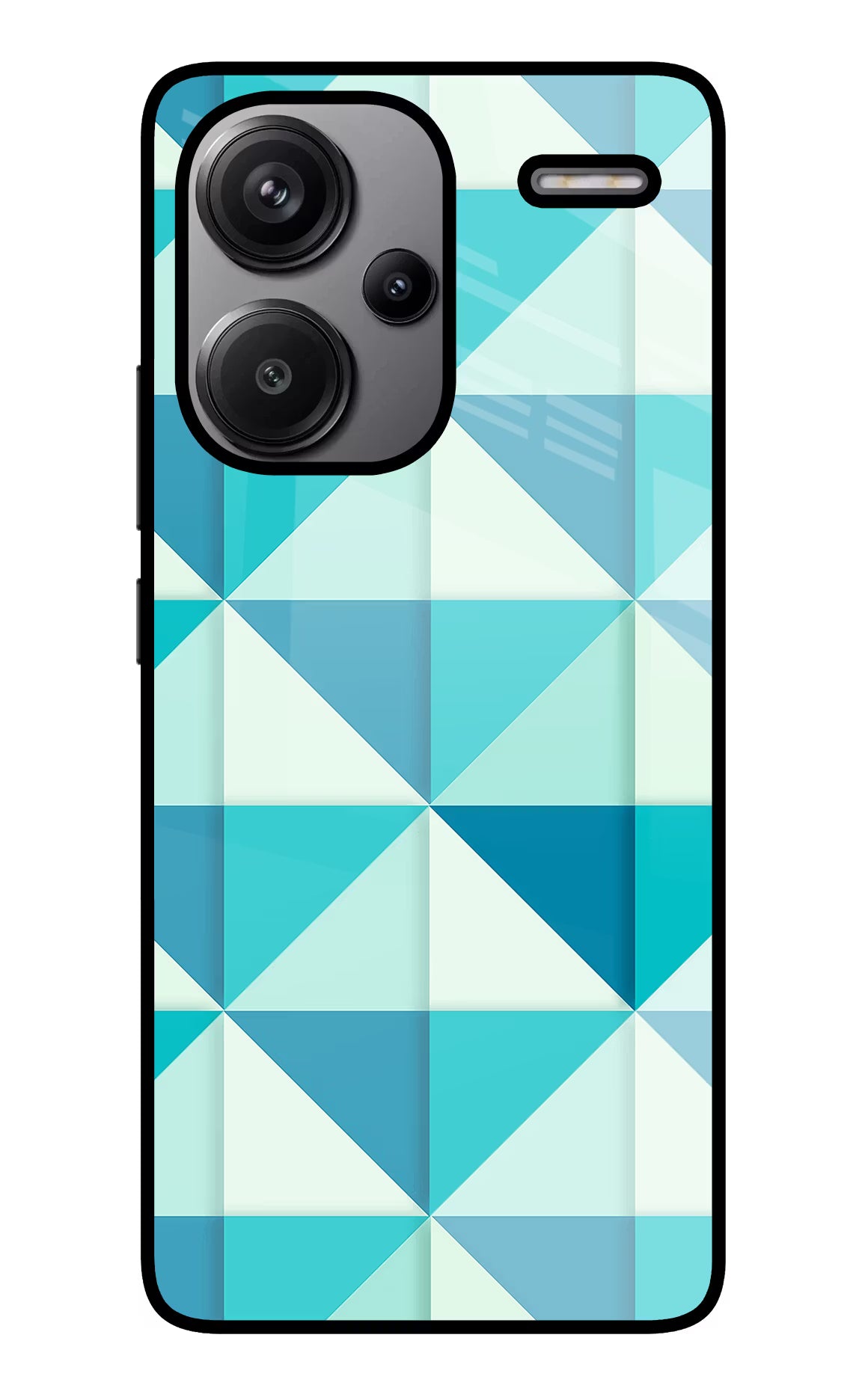 Abstract Redmi Note 13 Pro+ 5G Glass Case Back Cover by Casekaro