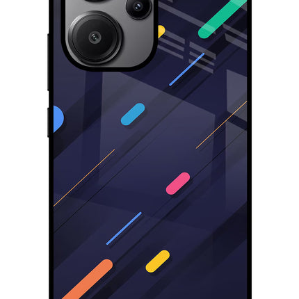 Abstract Design Redmi Note 13 Pro+ 5G Glass Case