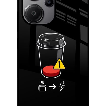 Coffee Redmi Note 13 Pro+ 5G Glass Case