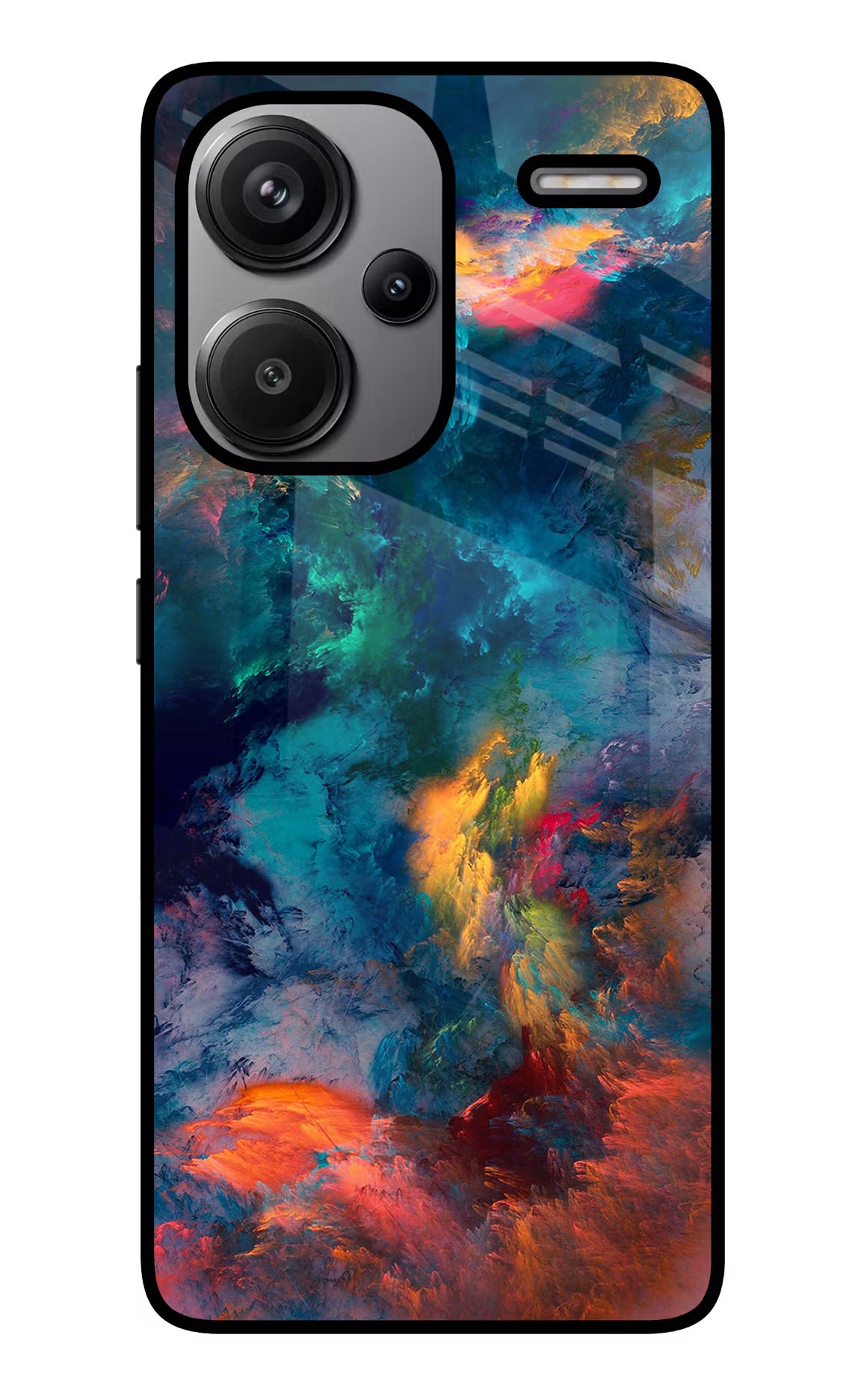 Artwork Paint Redmi Note 13 Pro+ 5G Glass Case Back Cover by Casekaro