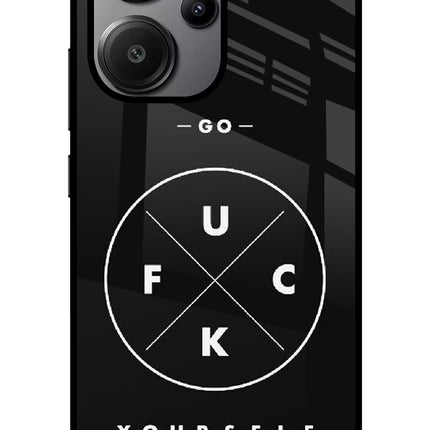 Go Fuck Yourself Redmi Note 13 Pro+ 5G Glass Case