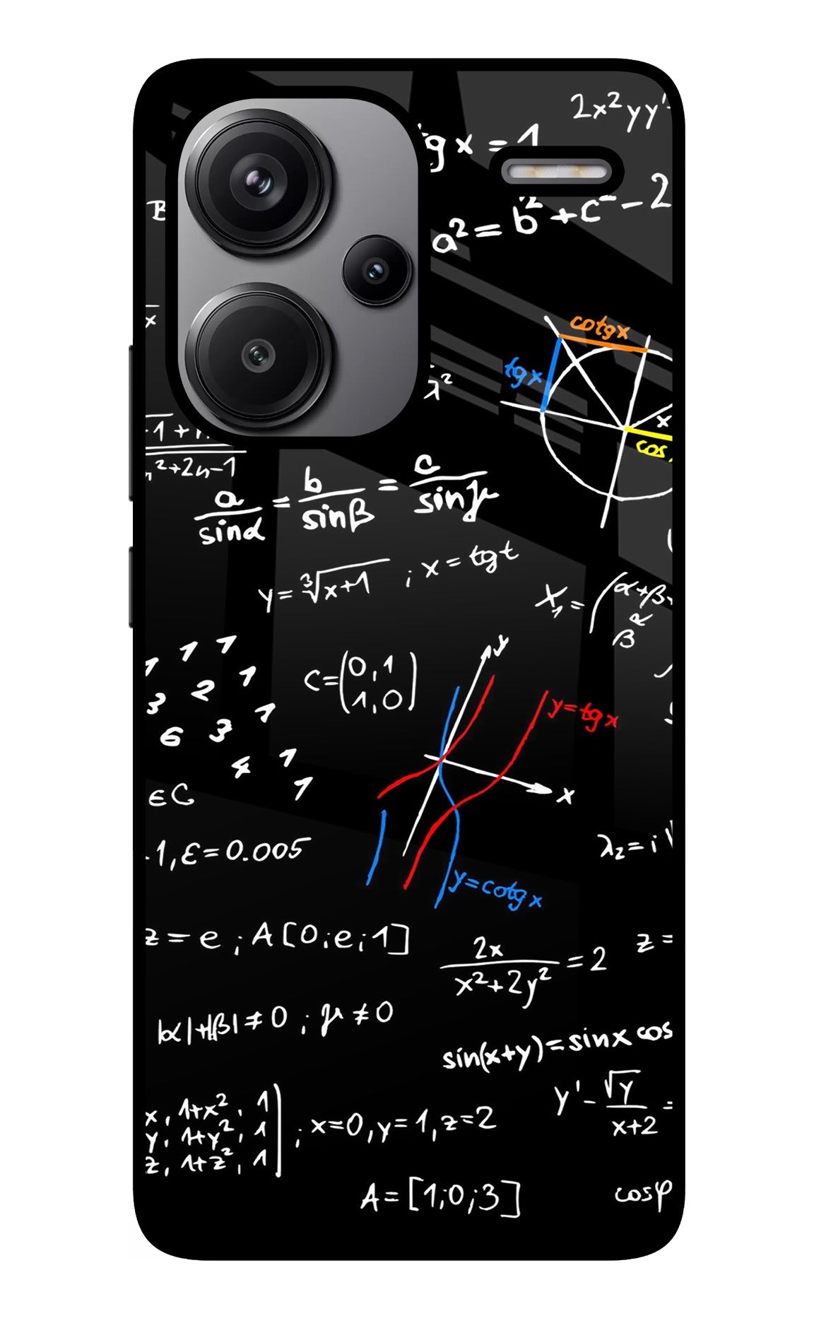 Mathematics Formula Redmi Note 13 Pro+ 5G Glass Case