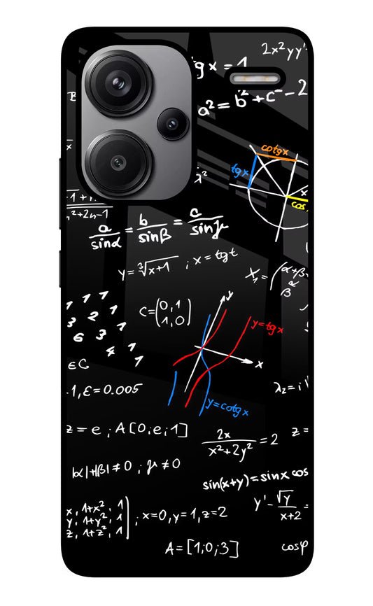 Mathematics Formula Redmi Note 13 Pro+ 5G Glass Case