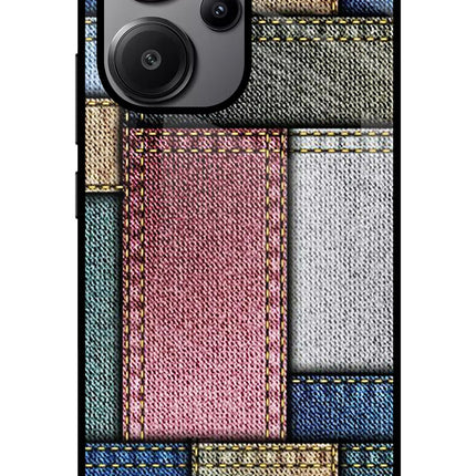 Multicolor Jeans Redmi Note 13 Pro+ 5G Glass Case