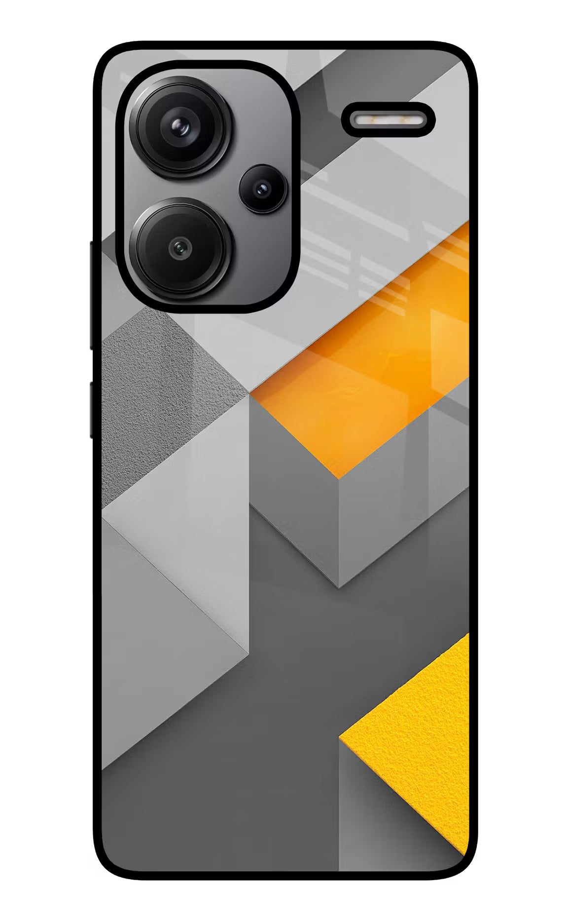 Abstract Redmi Note 13 Pro+ 5G Glass Case Back Cover by Casekaro