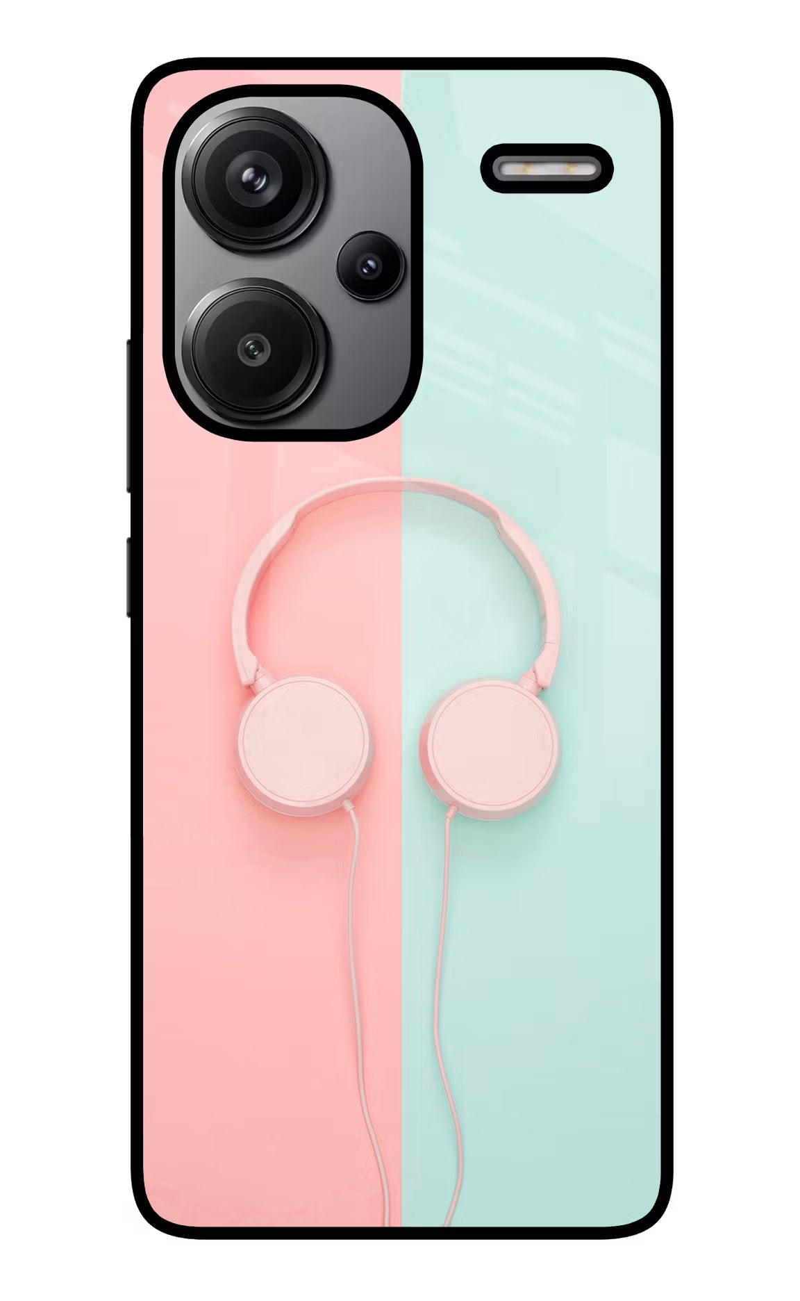 Music Lover Redmi Note 13 Pro+ 5G Glass Case Back Cover by Casekaro