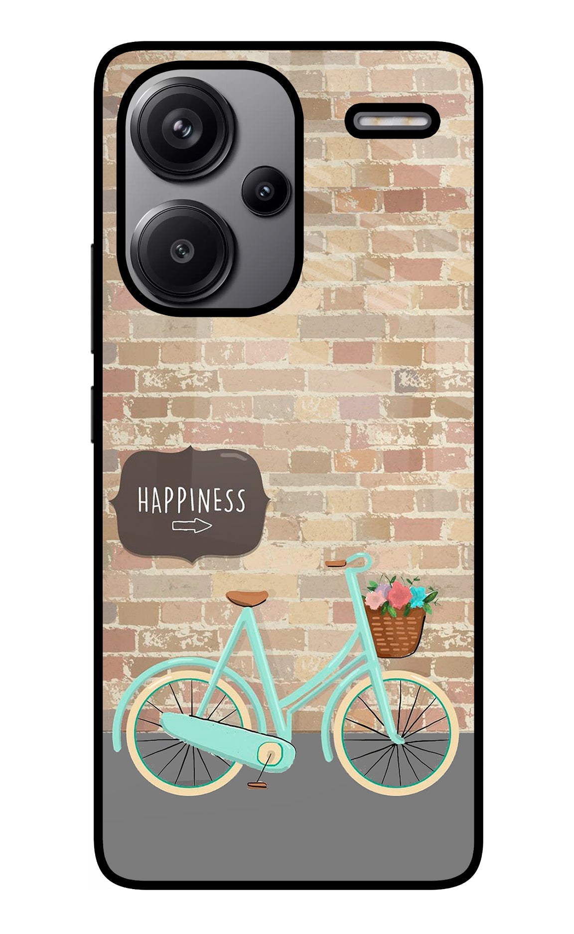 Happiness Artwork Redmi Note 13 Pro+ 5G Glass Case