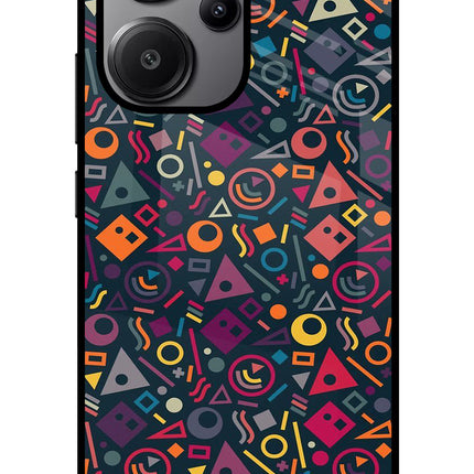 Geometric Abstract Redmi Note 13 Pro+ 5G Glass Case