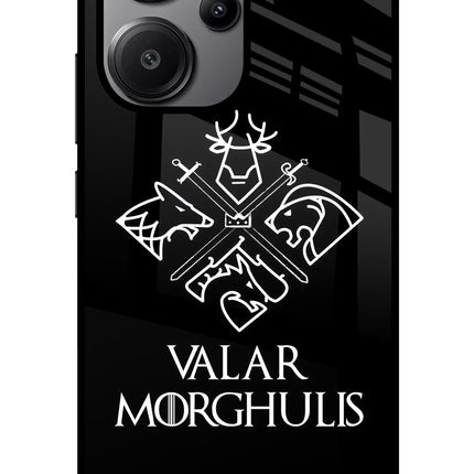 Valar Morghulis | Game Of Thrones Redmi Note 13 Pro+ 5G Glass Case
