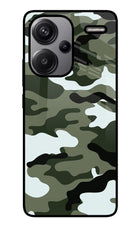 Camouflage Redmi Note 13 Pro+ 5G Glass Case