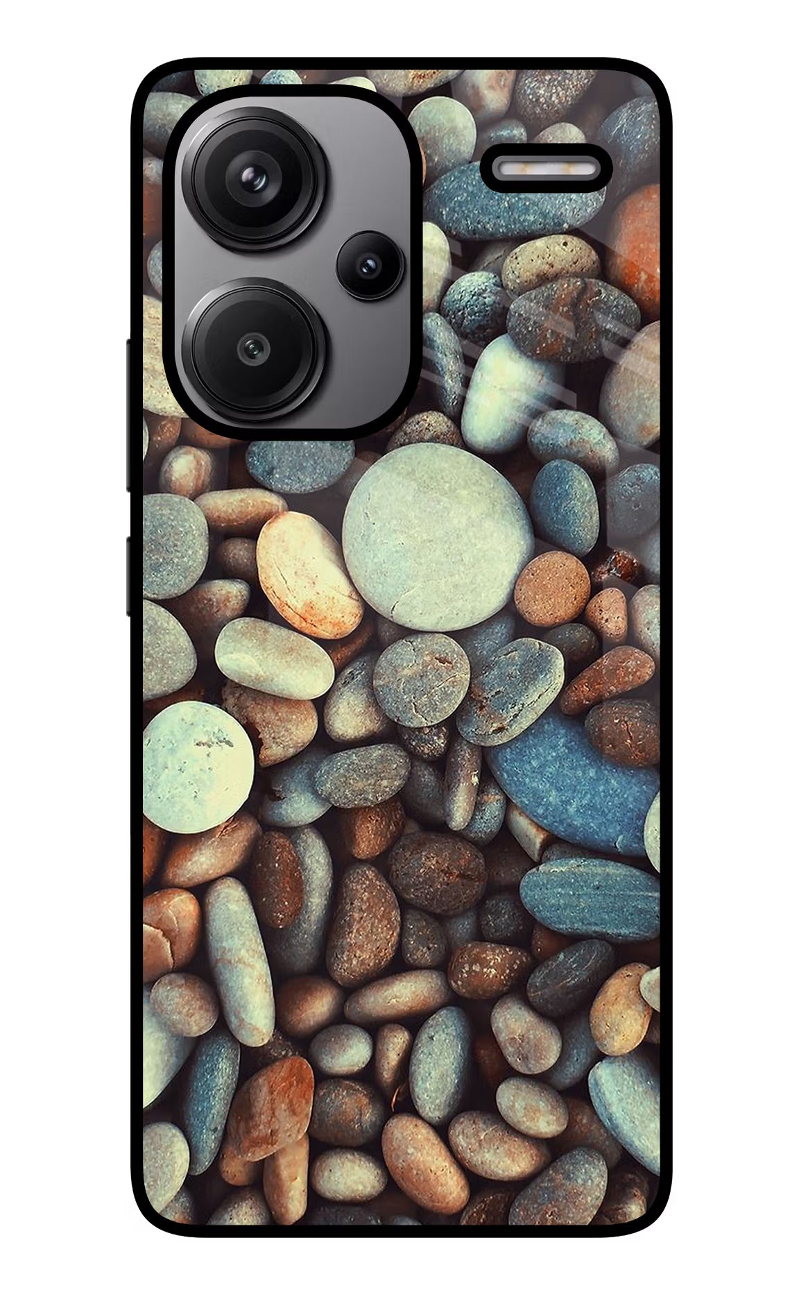 Pebble Redmi Note 13 Pro+ 5G Glass Case Back Cover by Casekaro