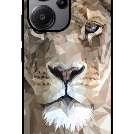Lion Art Redmi Note 13 Pro+ 5G Glass Case