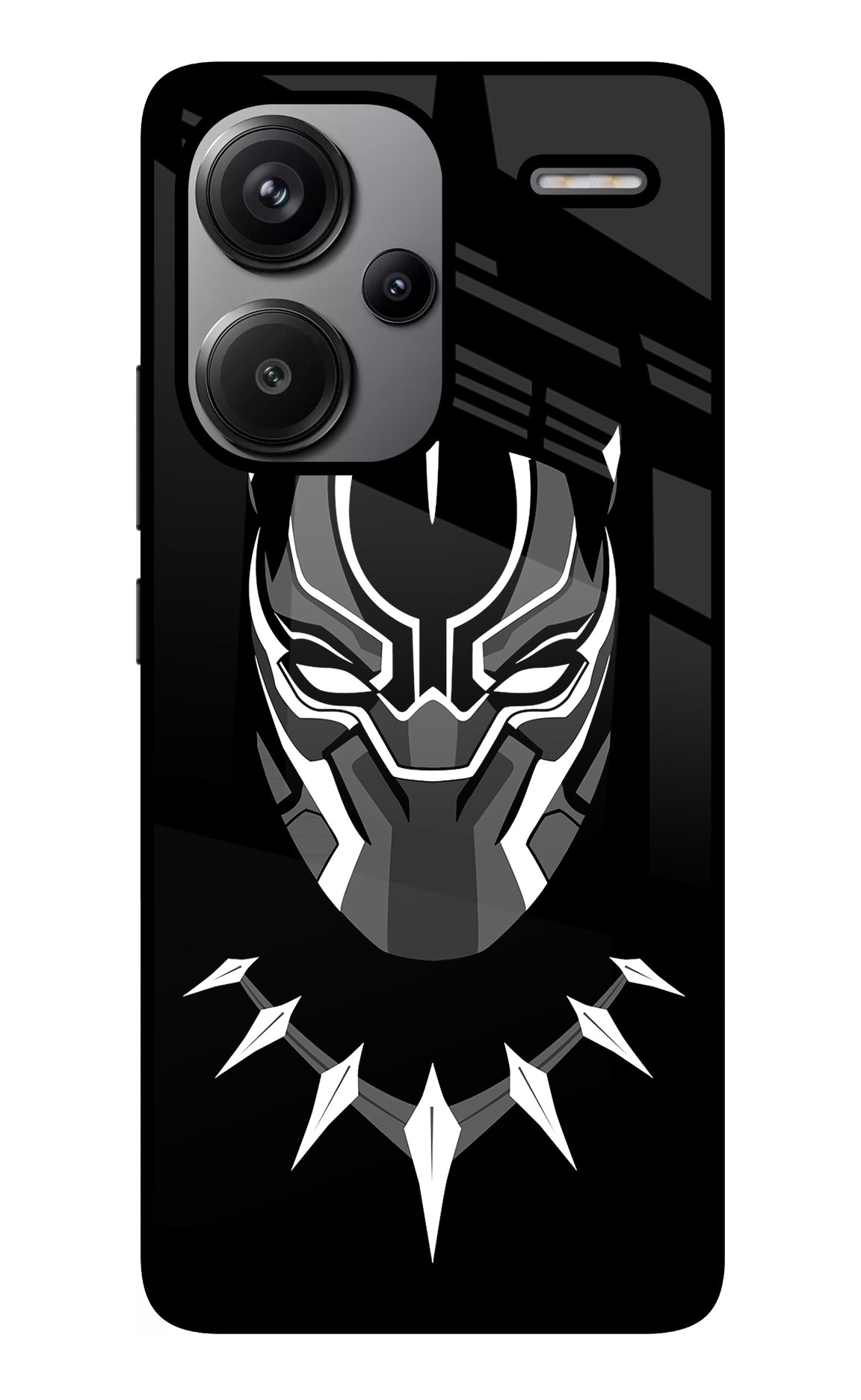 Black Panther Redmi Note 13 Pro+ 5G Glass Case