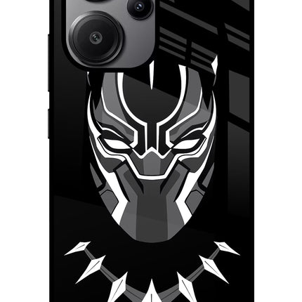 Black Panther Redmi Note 13 Pro+ 5G Glass Case