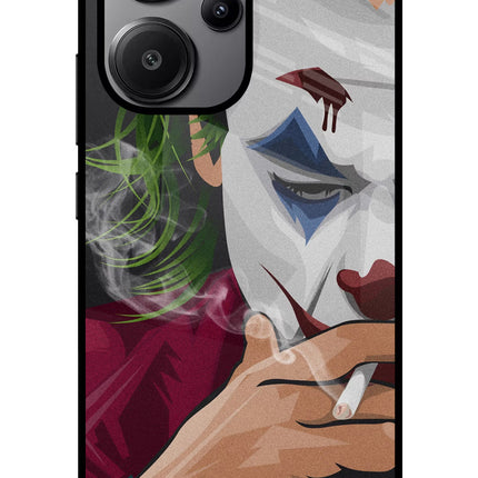 Joker Smoking Redmi Note 13 Pro+ 5G Glass Case