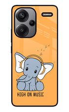 High On Music Redmi Note 13 Pro+ 5G Glass Case