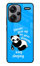 Keep Sleeping Redmi Note 13 Pro+ 5G Glass Case