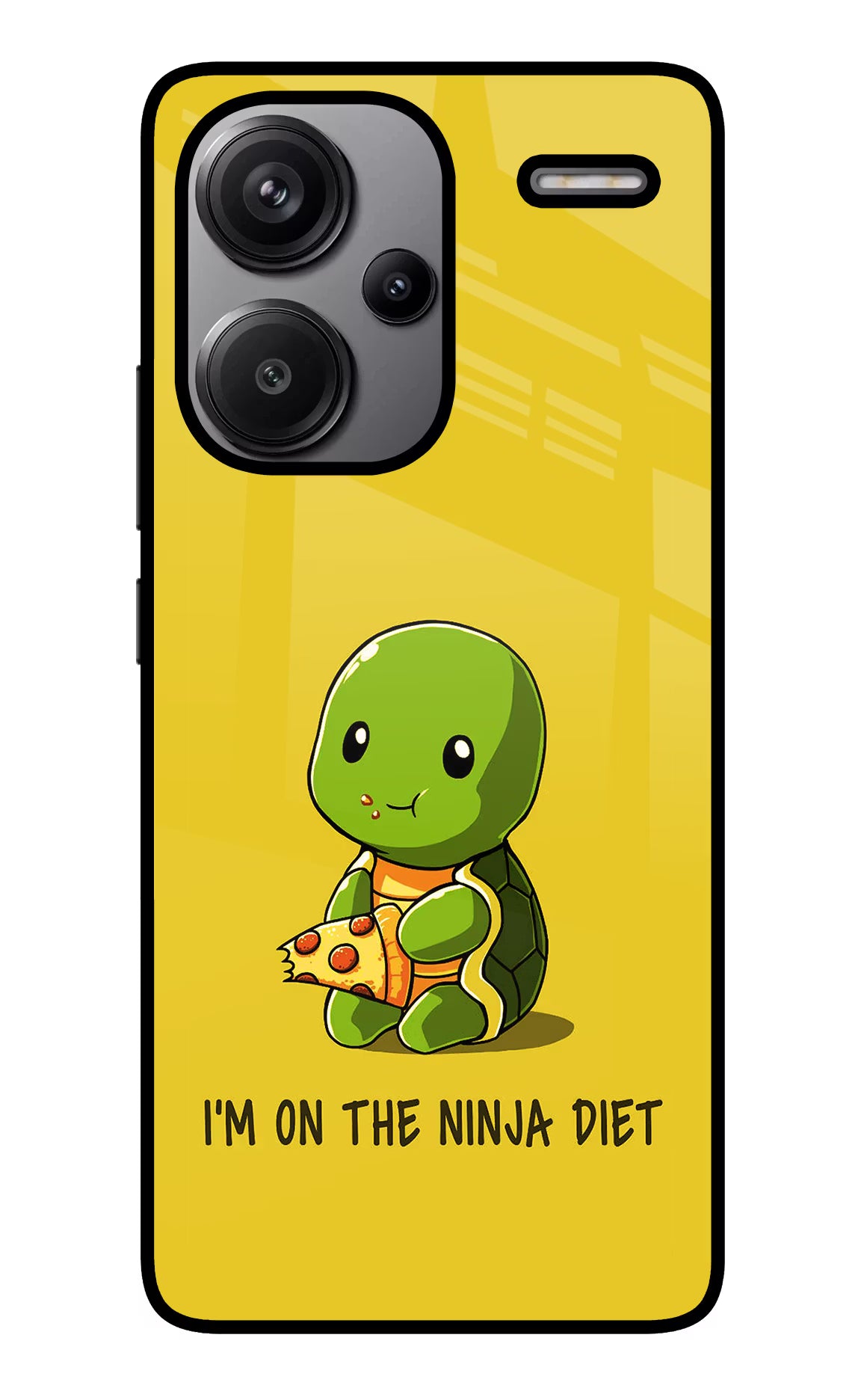 I'm on Ninja Diet Redmi Note 13 Pro+ 5G Glass Case Back Cover by Casekaro
