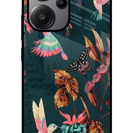 Birds Redmi Note 13 Pro+ 5G Glass Case