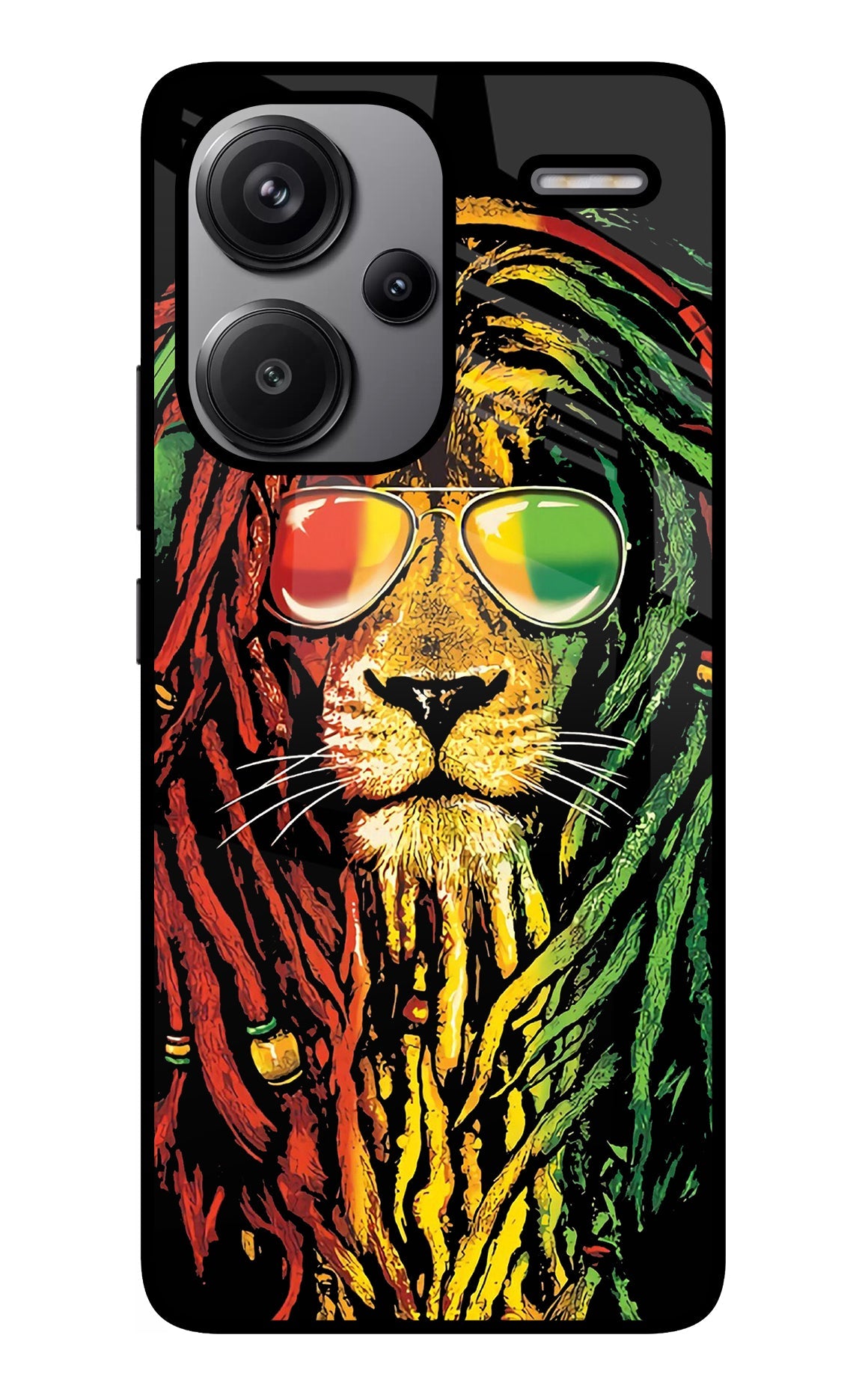 Rasta Lion Redmi Note 13 Pro+ 5G Glass Case