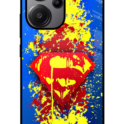 Superman logo Redmi Note 13 Pro+ 5G Glass Case