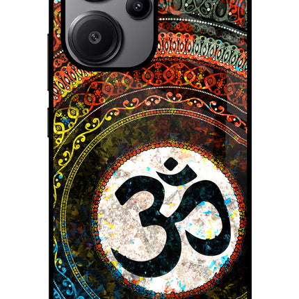 Om Cultural Redmi Note 13 Pro+ 5G Glass Case