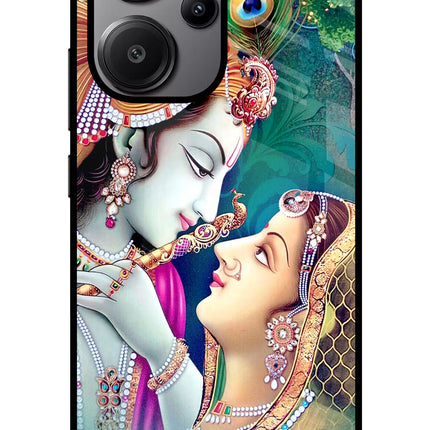 Lord Radha Krishna Redmi Note 13 Pro+ 5G Glass Case