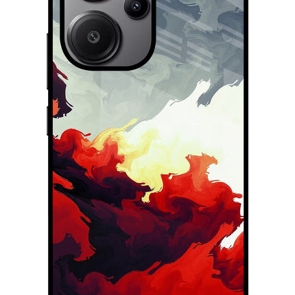 Fire Cloud Redmi Note 13 Pro+ 5G Glass Case