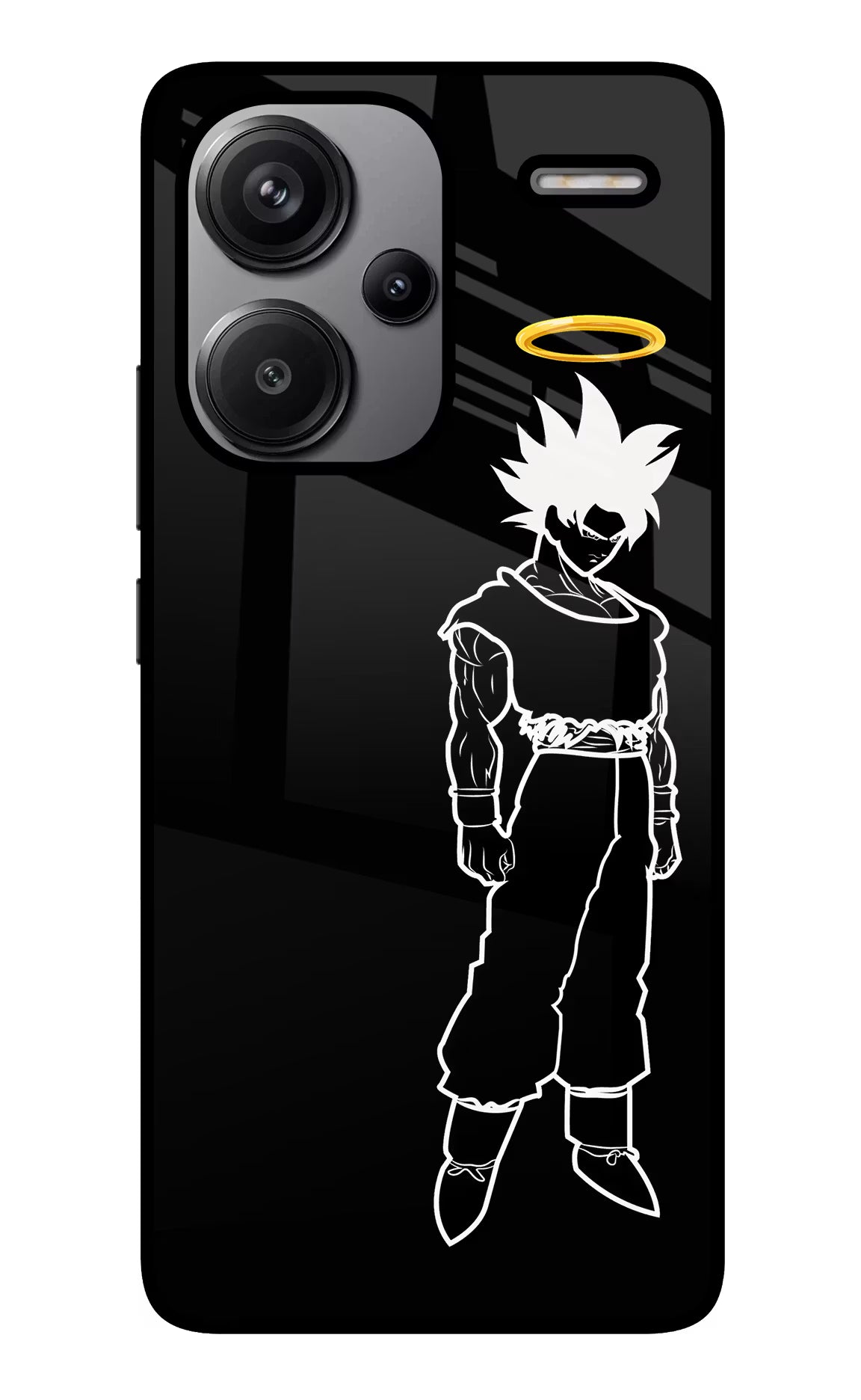 DBS Character Redmi Note 13 Pro+ 5G Glass Case Back Cover by Casekaro