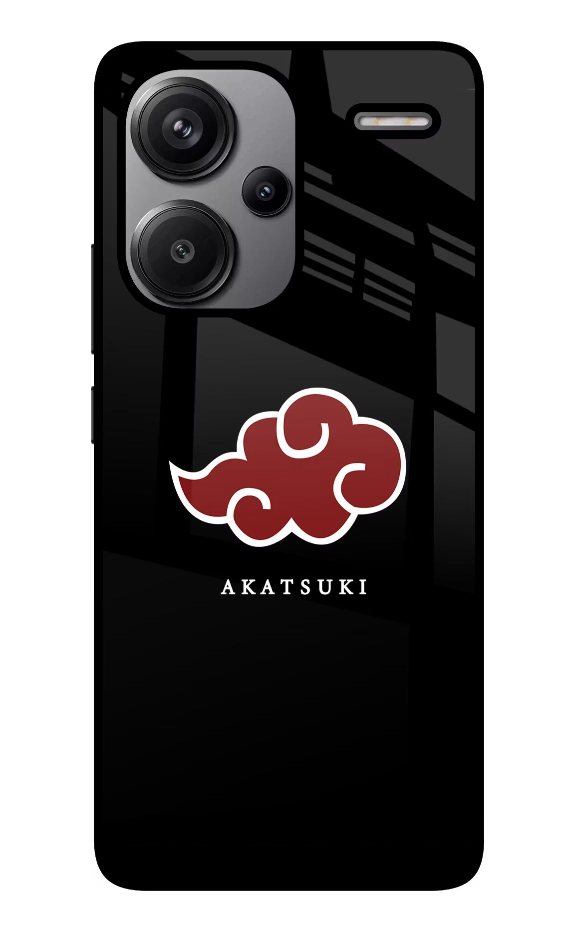 Akatsuki Redmi Note 13 Pro+ 5G Glass Case Back Cover by Casekaro