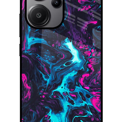 Abstract Redmi Note 13 Pro+ 5G Glass Case