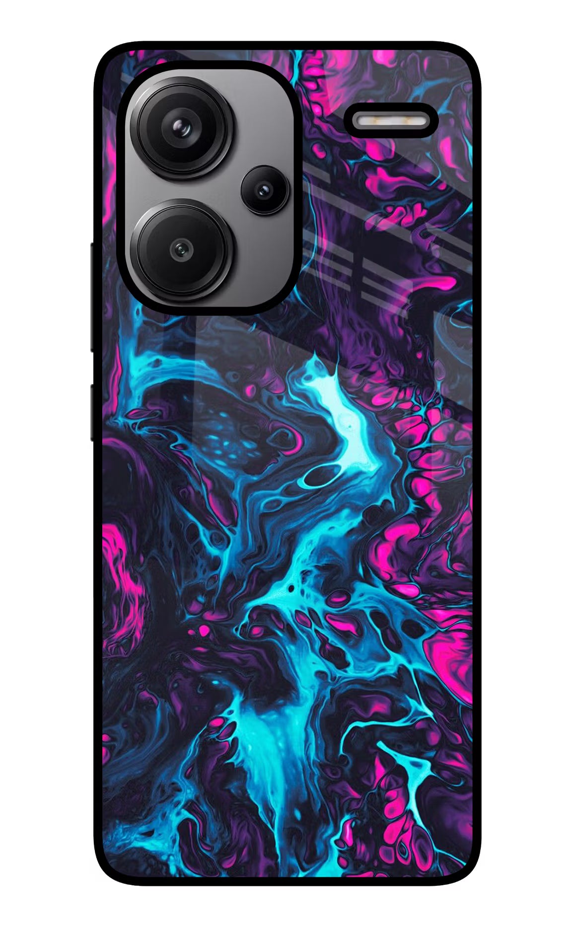 Abstract Redmi Note 13 Pro+ 5G Glass Case Back Cover by Casekaro