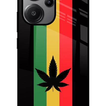 Weed Flag Redmi Note 13 Pro+ 5G Glass Case