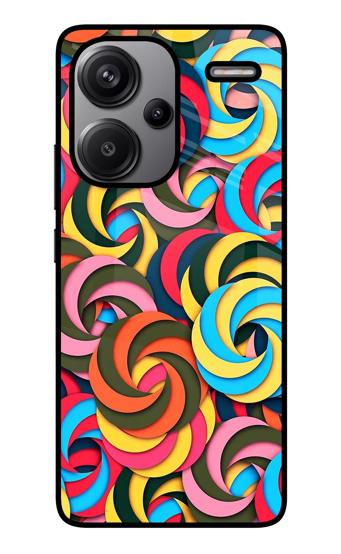 Spiral Pattern Redmi Note 13 Pro+ 5G Back Cover