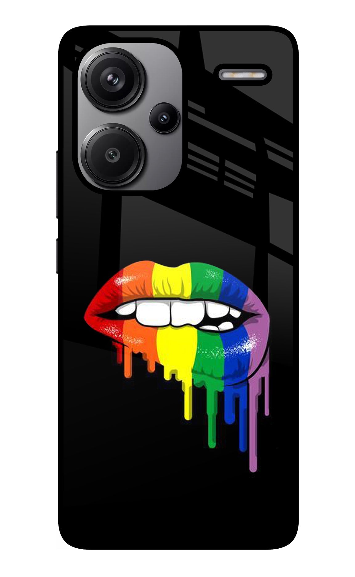 Lips Biting Redmi Note 13 Pro+ 5G Back Cover