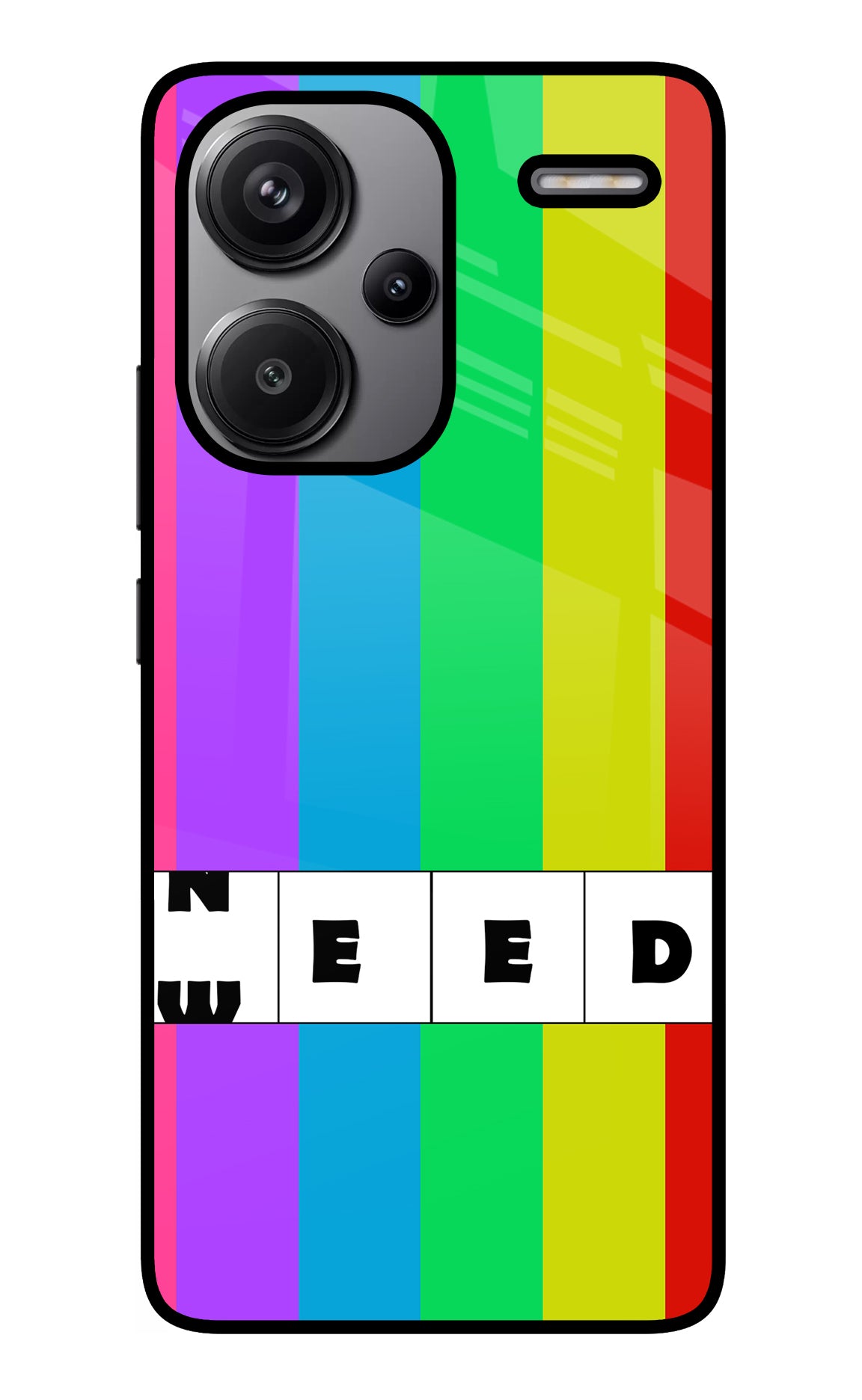 Need Weed Redmi Note 13 Pro+ 5G Glass Case