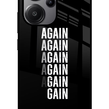 Again Again Gain Redmi Note 13 Pro+ 5G Glass Case