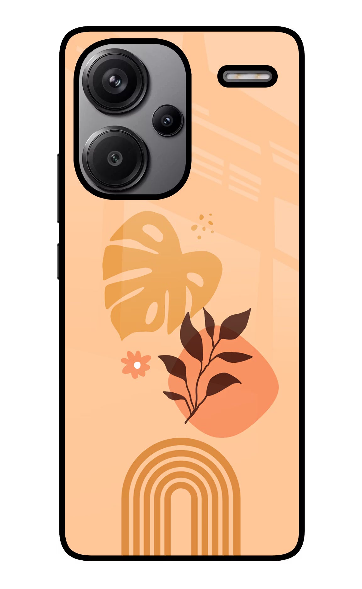 Bohemian Art Redmi Note 13 Pro+ 5G Glass Case Back Cover by Casekaro