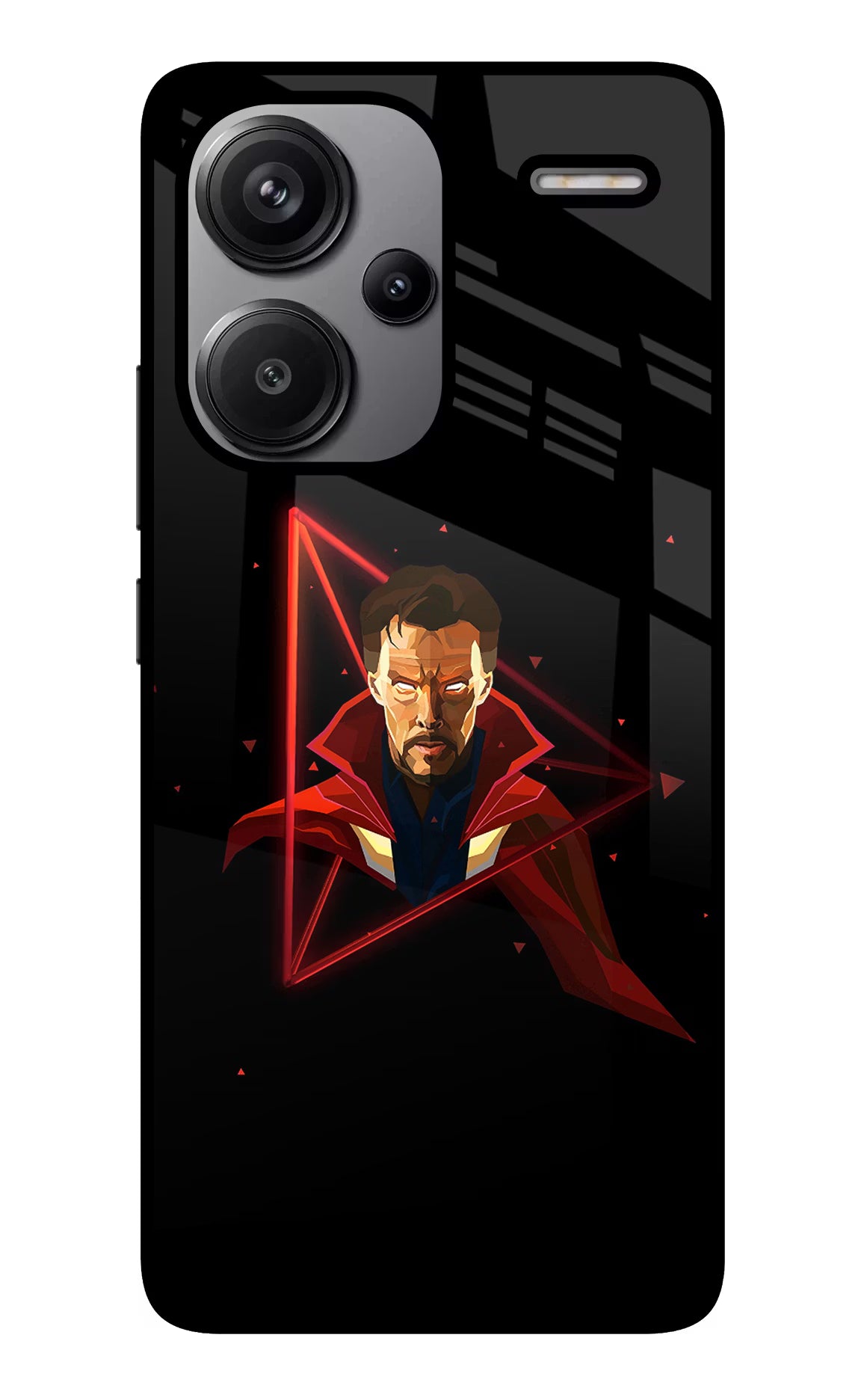 Doctor Ordinary Redmi Note 13 Pro+ 5G Glass Case Back Cover by Casekaro