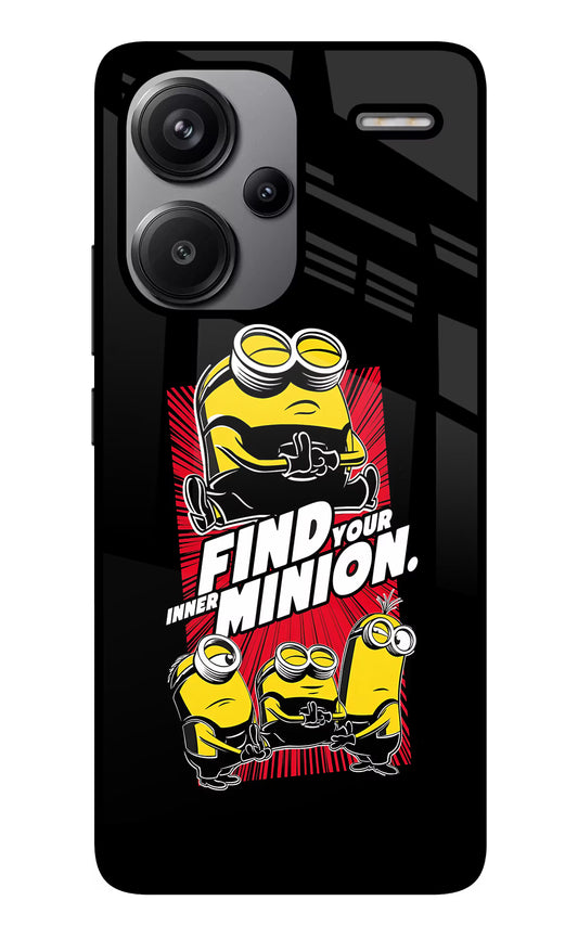 Find your inner Minion Redmi Note 13 Pro+ 5G Glass Case