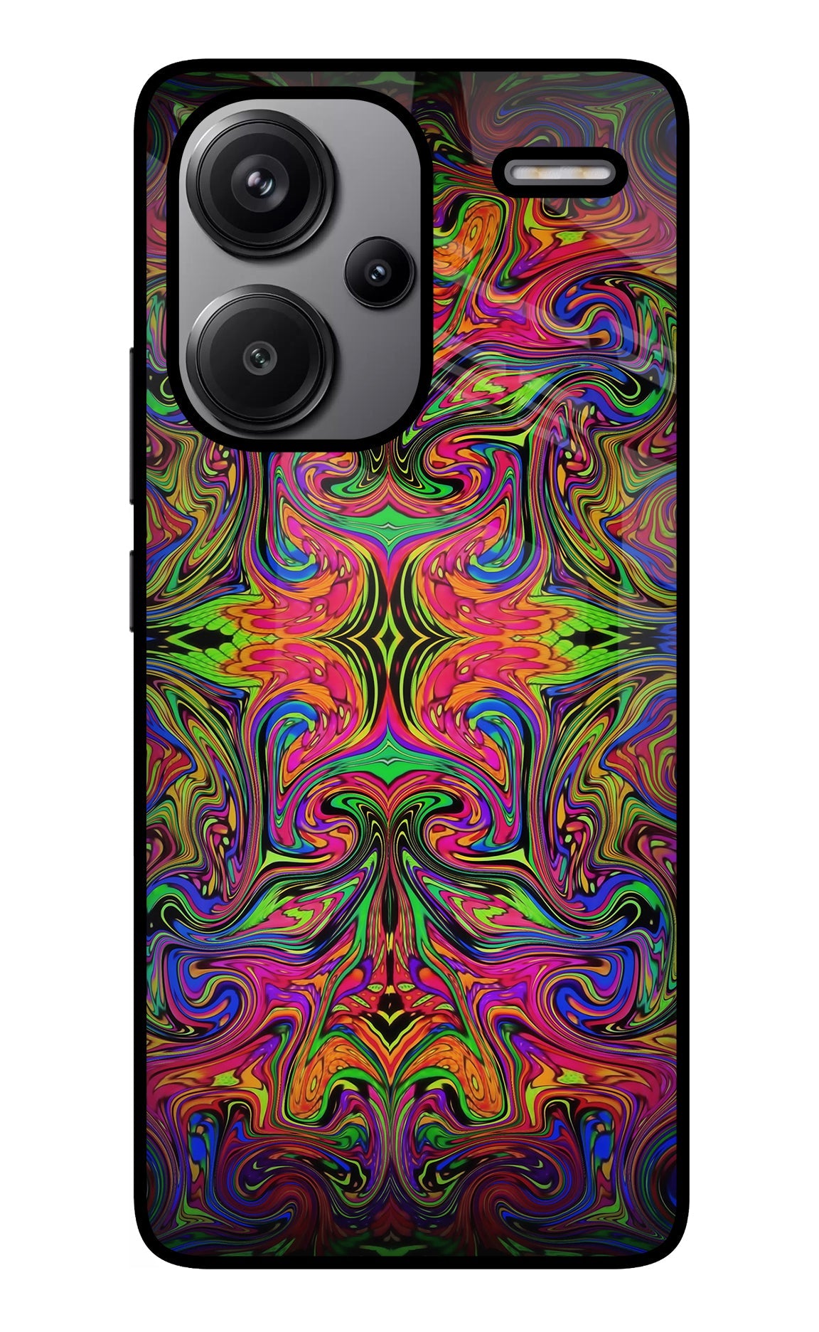 Psychedelic Art Redmi Note 13 Pro+ 5G Glass Case