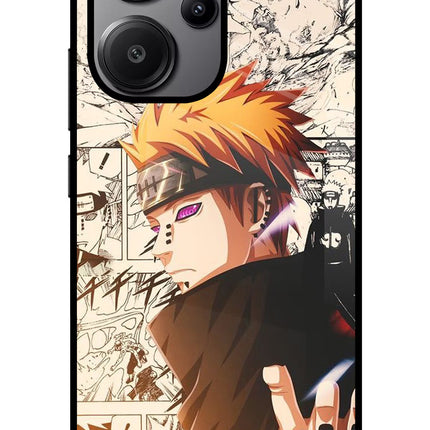 Pain Anime Redmi Note 13 Pro+ 5G Glass Case Back Cover by Casekaro