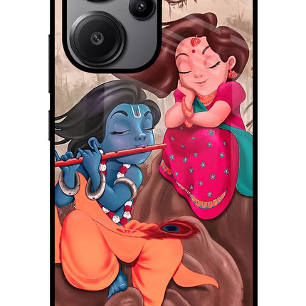 Radhe Krishna Redmi Note 13 Pro+ 5G Glass Case