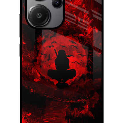Itachi Uchiha Redmi Note 13 Pro+ 5G Glass Case